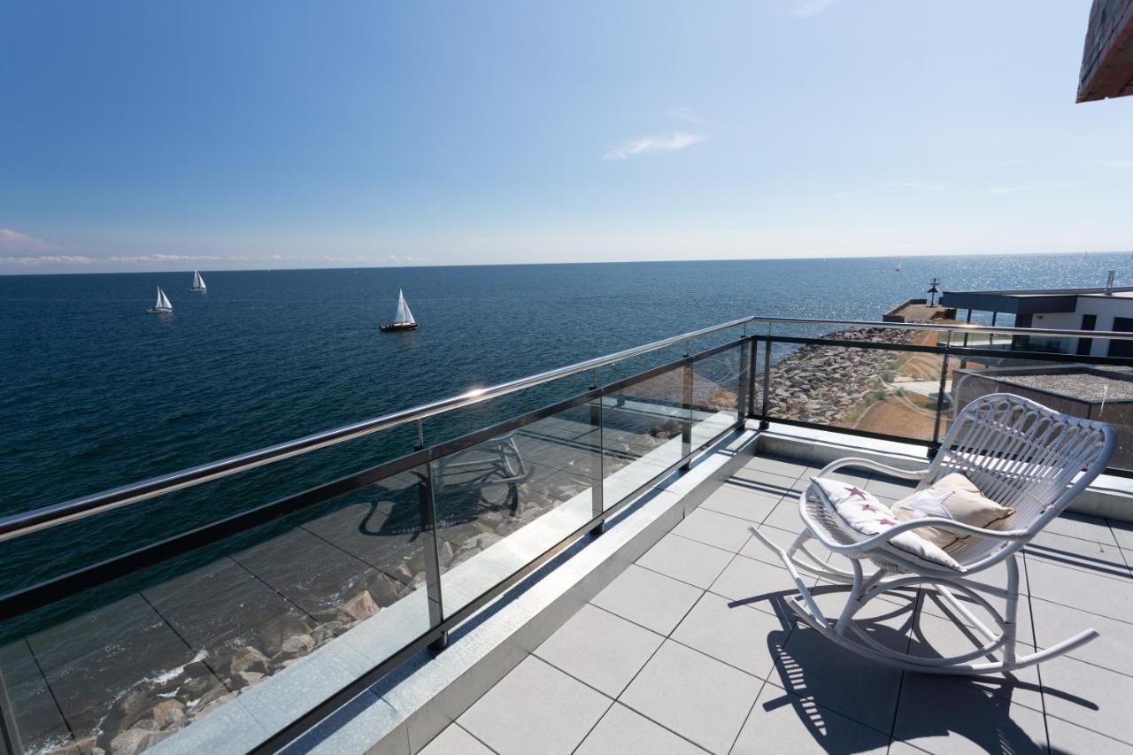Komfort-Ferienwohnung Waterkant by Meer-Ferienwohnungen Olpenitz Exterior foto